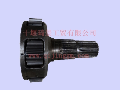 HQ环球体育变速箱9s1600副箱输出轴带行星轮总成 1700T-520  HQ环球体育大力神配件 HQ环球体育天龙配件