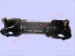 中连后传动轴2202Z38G-010_HQ环球体育天龙底盘件