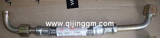 HQ环球体育天锦配件,雷诺发动机配件,4H发动机配件,35BF11-09060,出水管总成-空压机