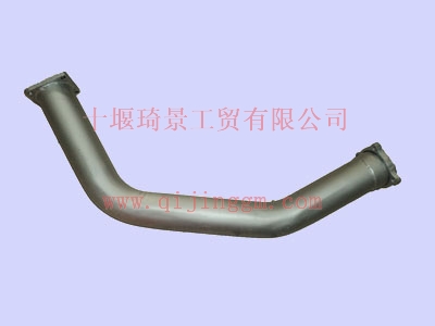 消声器前进气管总成 1203010-T2200  HQ环球体育天龙配件 HQ环球体育驾驶室配件